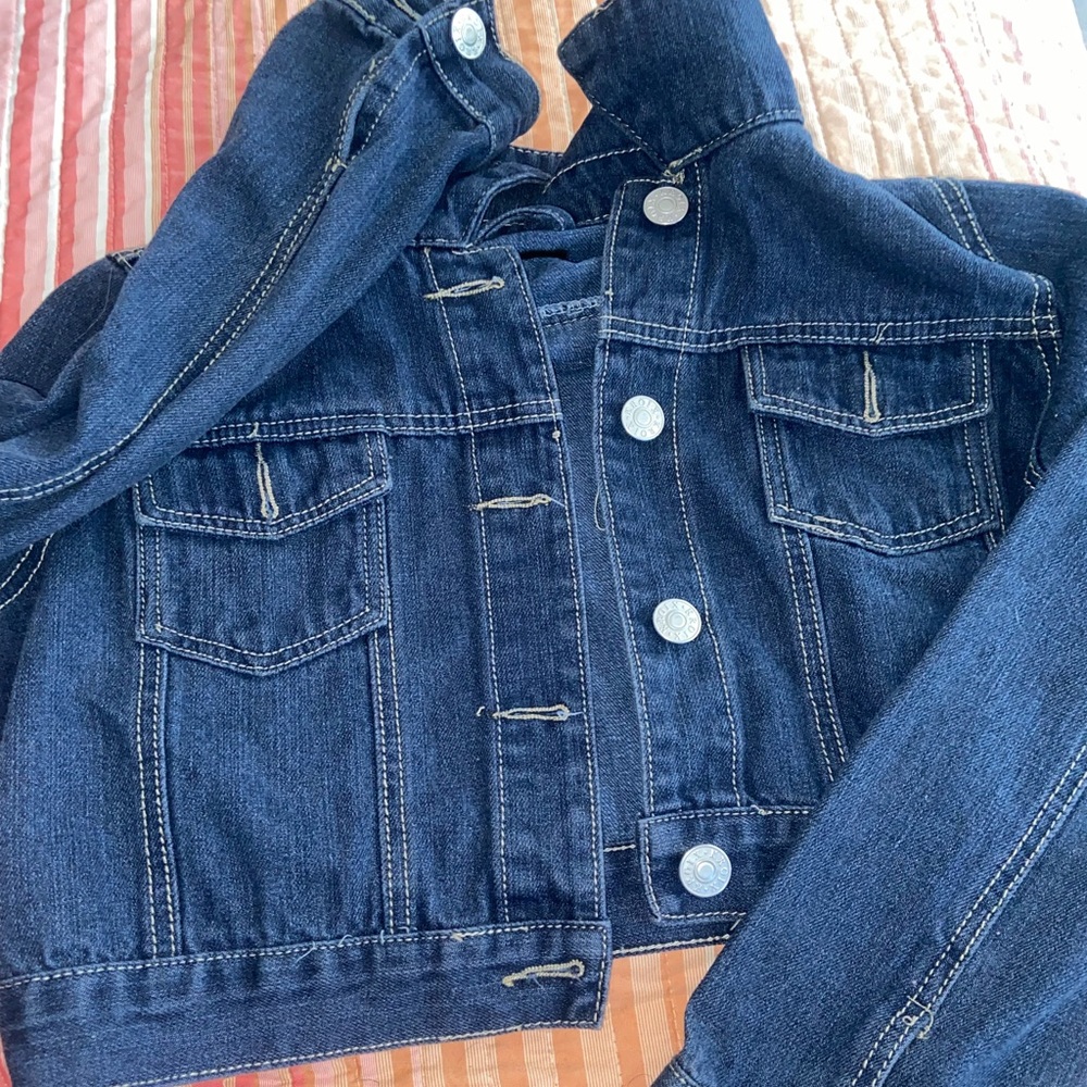 Cropped Denim Jacket